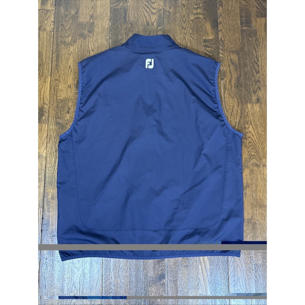 FootJoy Vest Men’s XL Blue Torrey Pines 121st US Open Full Zip Performance New! - Picture 5 of 6